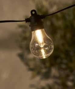 SELECTA Ljusslinga 13,6m 18LED Varmvit/Svart
