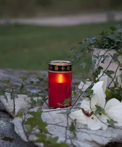 SERENE LED-Gravljus 12cm LED Röd