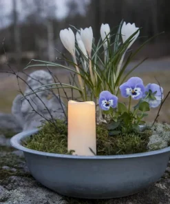 SERENE LED-Gravljus Sensor 10cm LED Vit