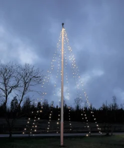 SERIE LED Flaggstångsbelysning Crispy Ice White 360L 700cm