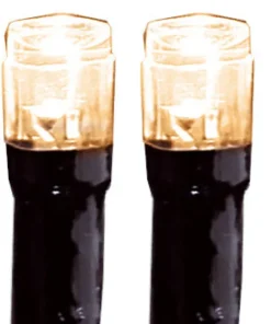 SERIE LED Julgransslinga 2m 160LED Varmvit/Svart IP44