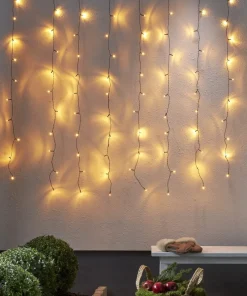 SERIE LED Ljusgardin 80LED 130cm Extra varmvit IP44