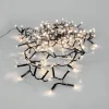 SERIE LED Ljusslinga Crispy Ice White 180L 3,6m Svart