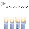 SERIE LED Ljusslinga 8m 80LED IP44 Varmvit Transparent