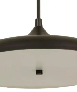 SIGMA Taklampa LED 40cm Svart