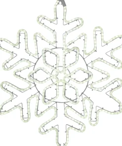 Siluett Snöflinga Neoled Vit