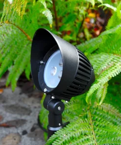 SIRIUS Trädgårdsspot 30cm 12V Svart IP65