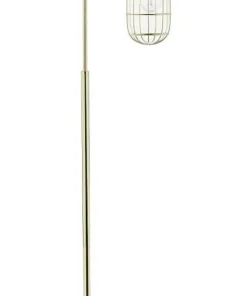 SKEPPAR Golvlampa 160cm Mässing