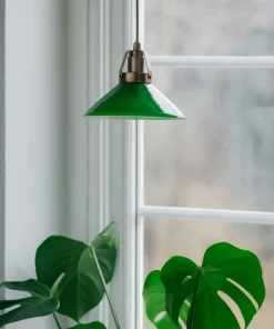 SKOMAKARE Fönsterlampa 150mm Antik/Grön