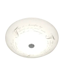 SKRIFT Plafond 34cm Vit
