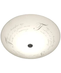 SKRIFT Plafond 42cm Vit