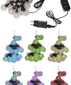 SMART PARTY LIGHT Ljusslinga 25L Batteri 5m 25LED Multi/Svart