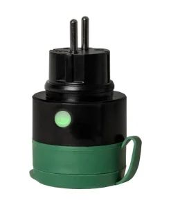 SMART PLUG Outdoor 9,69cm Svart