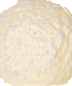 SNOWBALL LED-Blockljus Batteri 10cm Vit