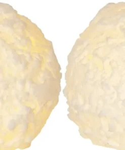 SNOWBALL LED-Blockljus 2-Pack Batteri 8cm Vit