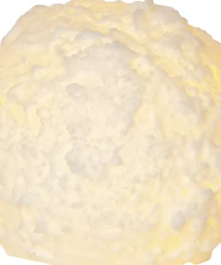 SNOWBALL LED-Blockljus 2-Pack Batteri 8cm Vit