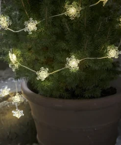 SNOWSTAR Ljusslinga Batteri 2m 20LED Varmvit/Klar