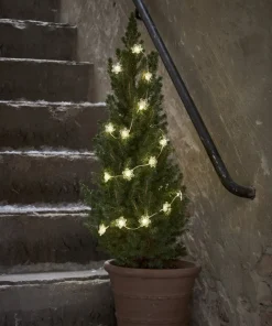 SNOWSTAR Ljusslinga Batteri 2m 20LED Varmvit/Klar