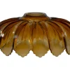 SOFIA Glasskärm 25cm Brunt glas