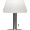 SOLIA Solcellslykta 28cm Vit Varmvit IP44