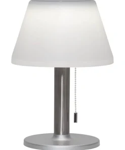 SOLIA Solcellslykta 28cm Vit Varmvit IP44