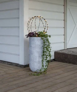 SPHERE Utomhusdekoration Batteri 54cm Svart