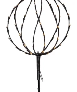 SPHERE Utomhusdekoration Batteri 44cm Svart
