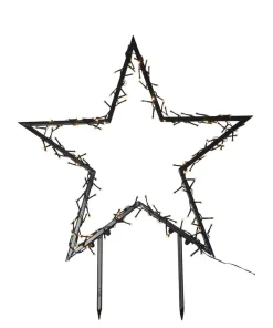 SPIKY Utomhusdekoration 140L 73cm Svart