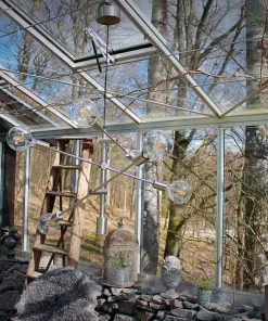 SPRÖT Takpendel 6L 85cm Borstad Nickel IP20