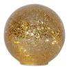 STAR FALL Glasdekoration Batteri 15cm Guld