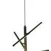 STECCO Taklampa LED 60cm Svart Dimbar