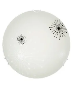 STELLA LED-Plafond 30cm Frostad/Mönster