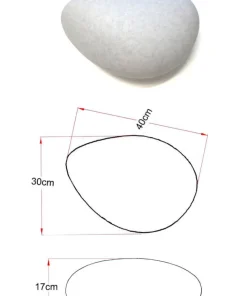 STONE XL Trädgårdssten 40cm 12V IP54