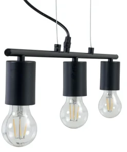STRICT Taklampa Rak 64cm Svart