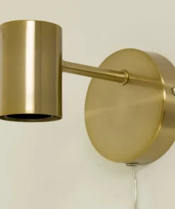 STRICT Vägglampa 13,5cm Matt Mässing