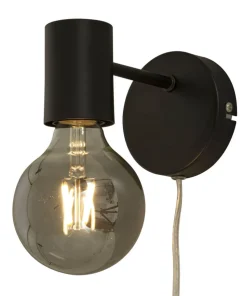 STRICT Vägglampa 13,5cm Svart