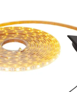 STRIP LIGHT Solcells-ljusslinga 500cm Transparent