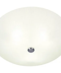 STRÅLA Plafond 42cm Vit/Stål