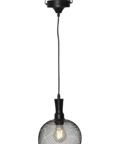 SUNLIGHT Solcellsdekoration 24cm Svart IP44