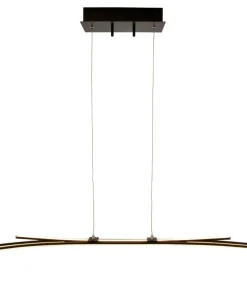 SVALA Taklampa LED 114cm Svart