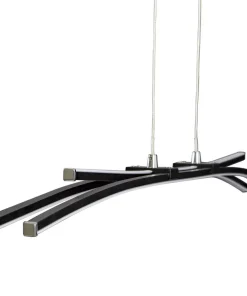 SVALA Taklampa LED 114cm Svart