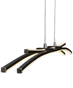 SVALA Taklampa LED 114cm Svart