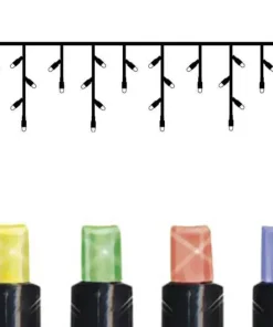 SYSTEM 24 Extra Istappsslinga 3m 49LED IP44 Flerfärgad