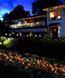 SYSTEM 24 Ljusgardin Extra 1m 98LED IP44 Varmvit