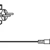 SYSTEM DECOR Startkabel/Trafo Svart