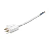 TAKKONTAKT Ojordad 19cm Kabel Vit Cottex