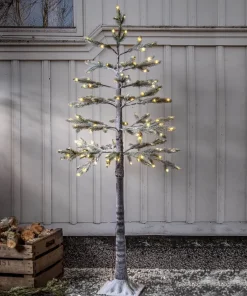 TANNE Julgran med LED 1,5m 155LED Varmvit/Grön