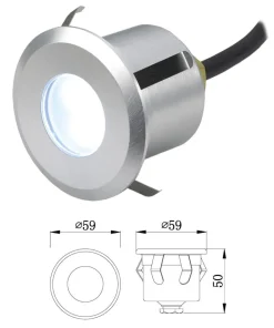 TERRA Decklight 6cm 1-Pack 12V IP65