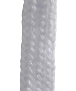 TEXTILKABEL 5 meter Vit