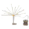 TOPSY Julgransbelysning Toppstjärna Batteri 35cm 100LED Silver